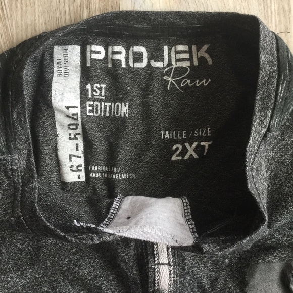 Projek Raw Long Sleeve Men’s T-shirt First Edition - Picture 4 of 7